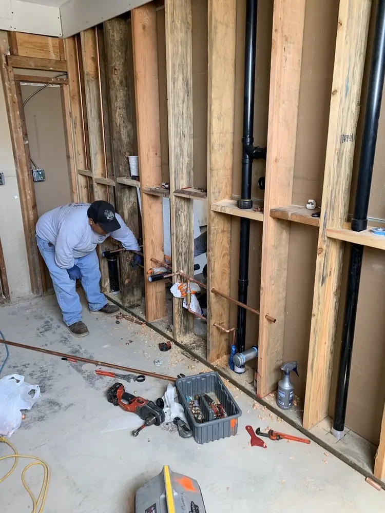 Commercial rough-in plumbing for Commercial Plumbing in North La Verne